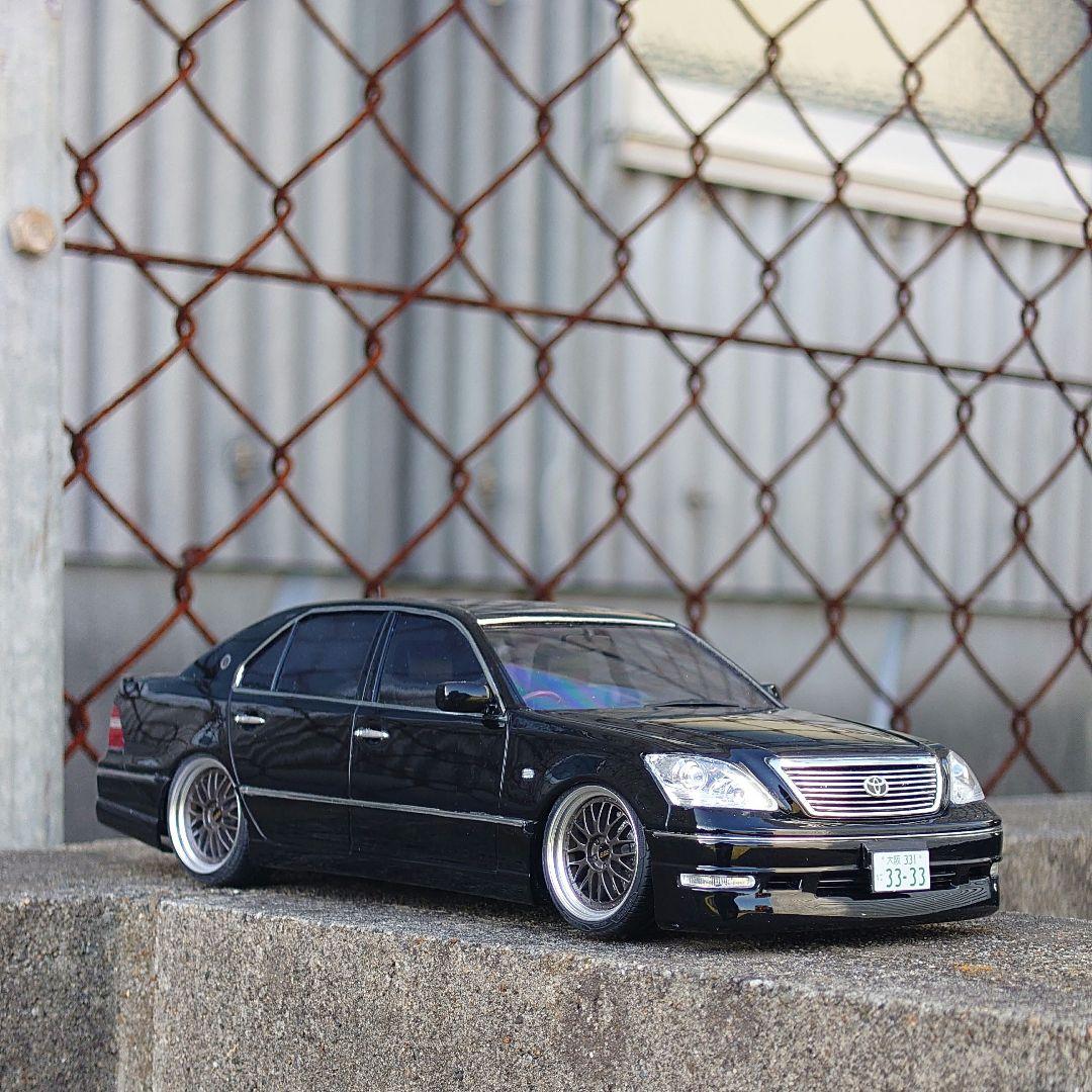 プラモデル　30セルシオ後期