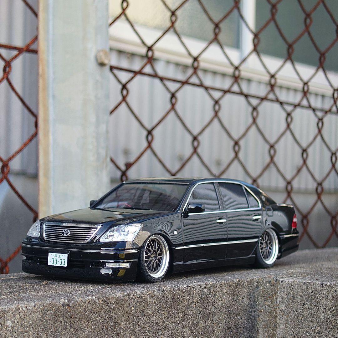 プラモデル　30セルシオ後期