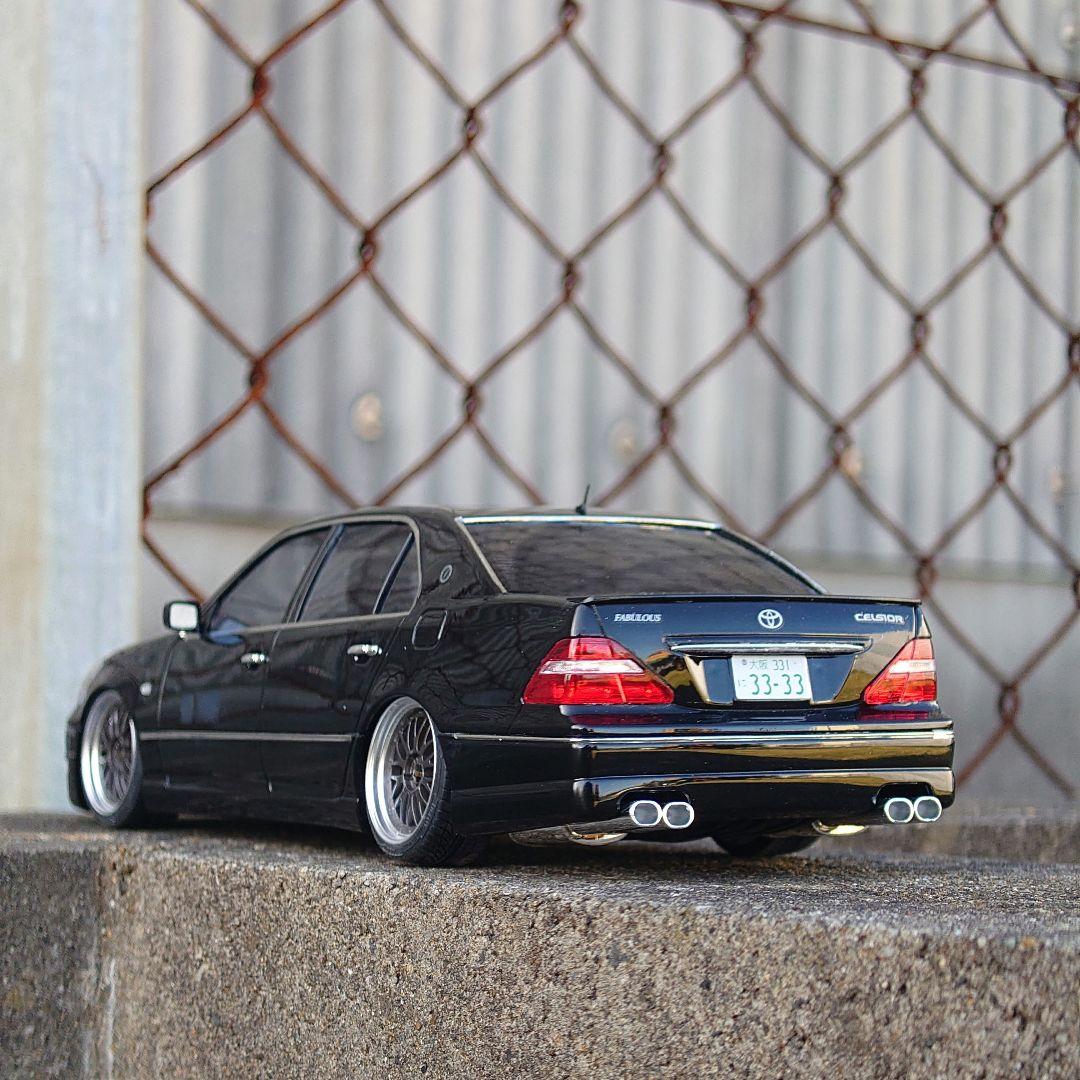 プラモデル　30セルシオ後期