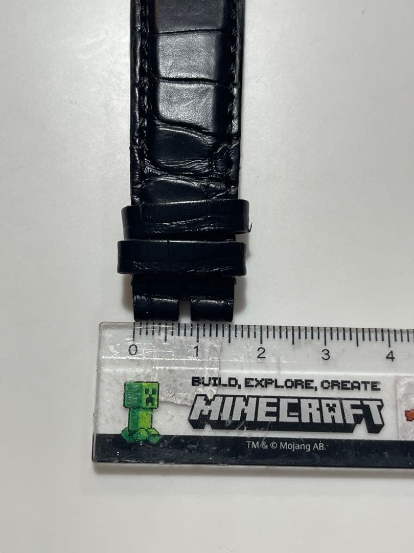 モレラート　アマデウス　アリゲーター黒　シルバー尾錠付き　20