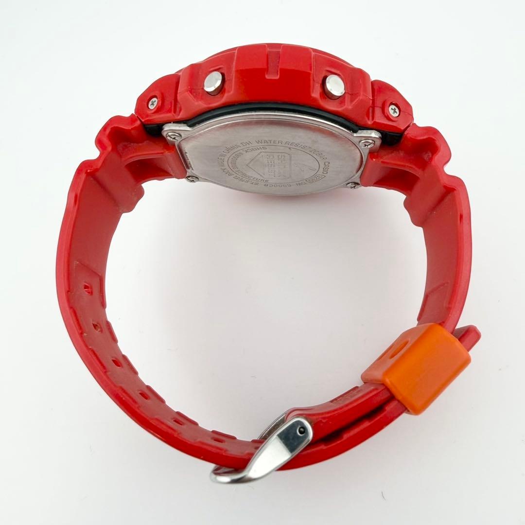 希少美品 カシオ ジーショック DW-6900CB レッド メンズ 腕時計