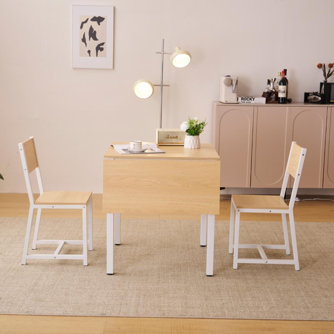 【ナチュラル】ダイニングセット3点ダイニング3点セット2人掛け無垢材食卓 パイン