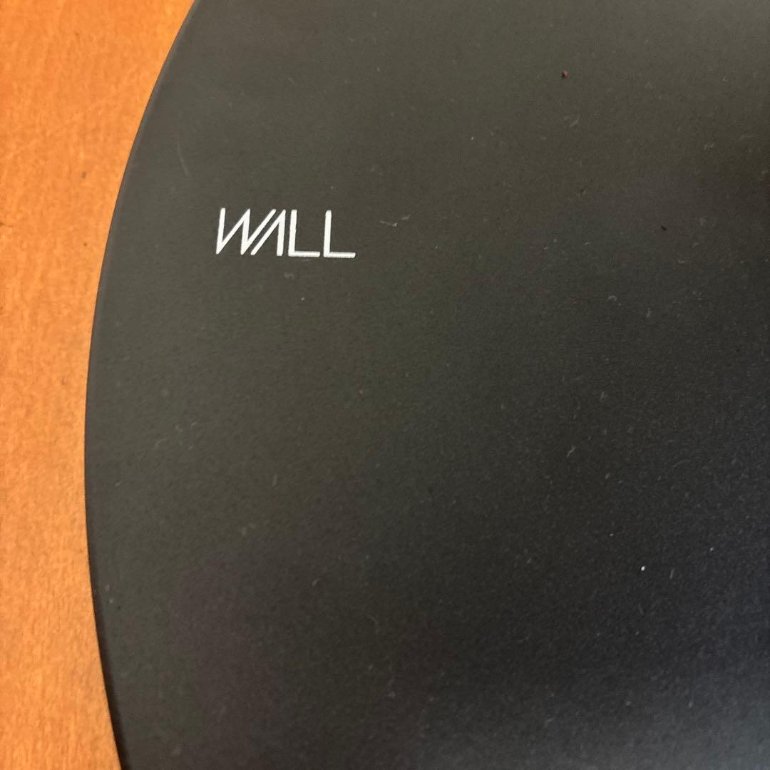 美品　WALLテレビ台 24～55V型対応　ブラック　キャスター付