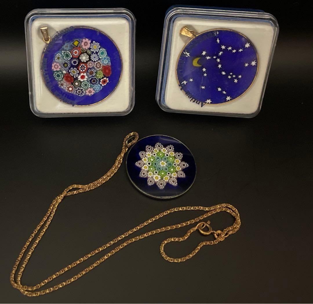 ベネチアングラスペンダントセット