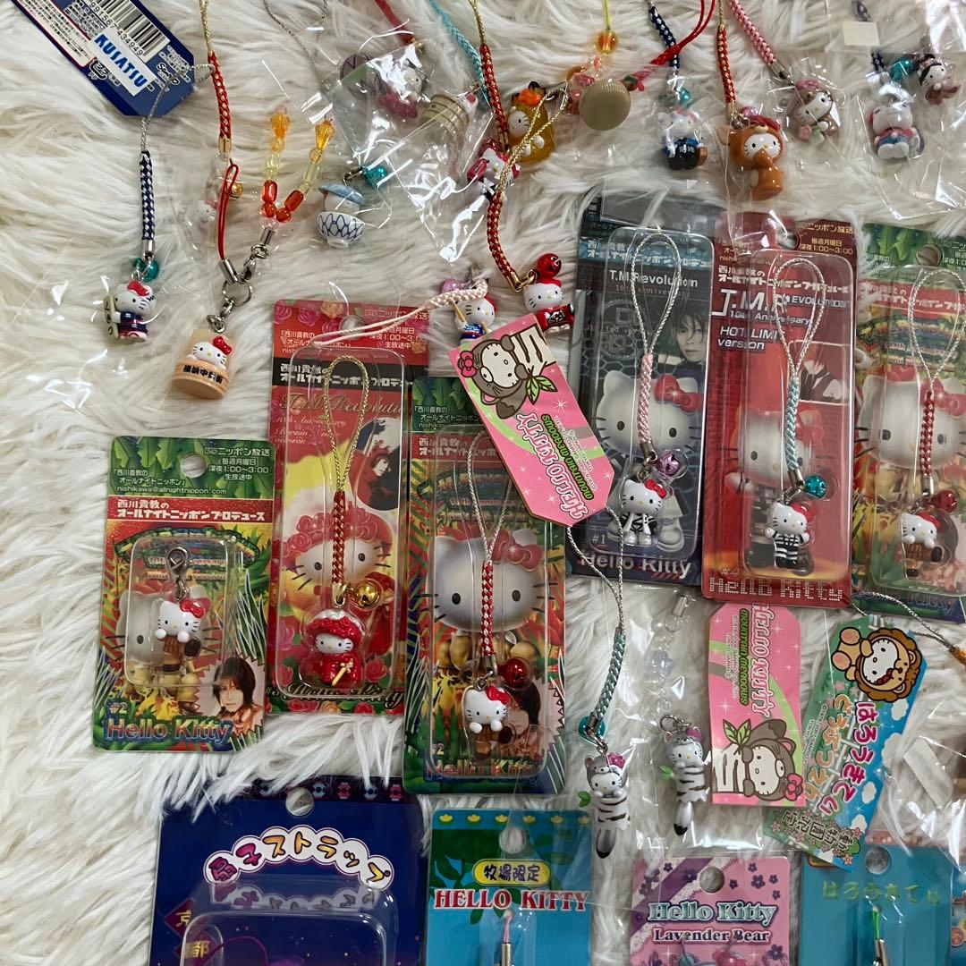 ハローキティ 根付け　ストラップ　マスコット　80個以上　まとめ売り