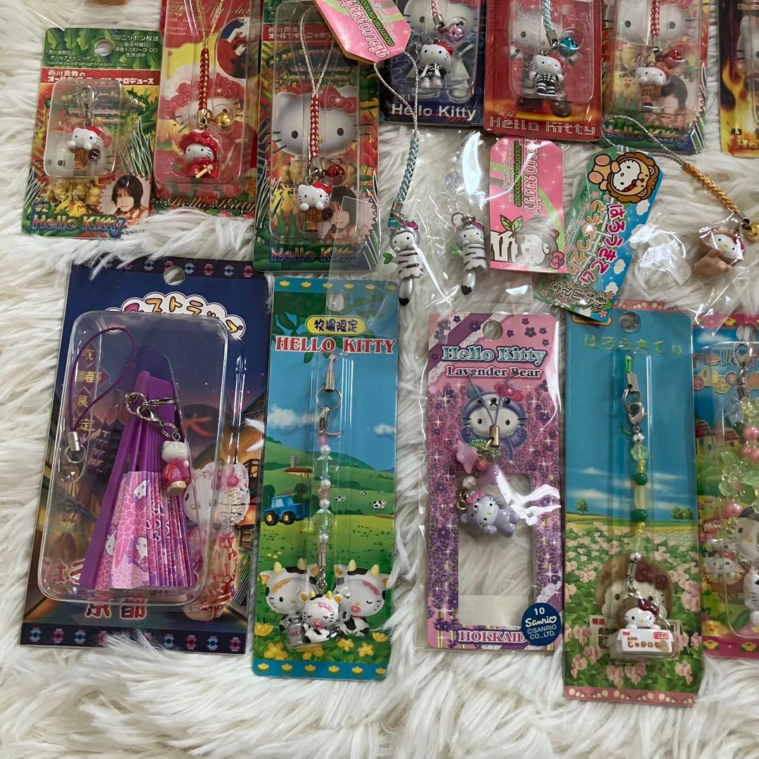 ハローキティ 根付け　ストラップ　マスコット　80個以上　まとめ売り