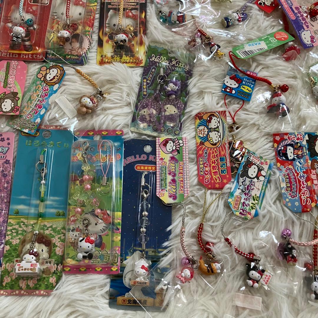 ハローキティ 根付け　ストラップ　マスコット　80個以上　まとめ売り
