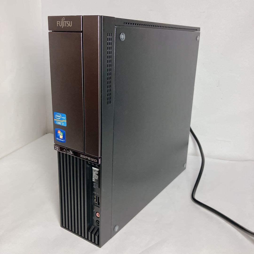 ESPRIMO Core i7 SSD+HDD win11 デスクトップPC