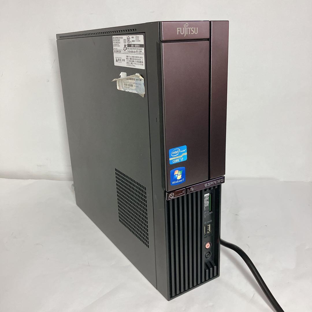 ESPRIMO Core i7 SSD+HDD win11 デスクトップPC