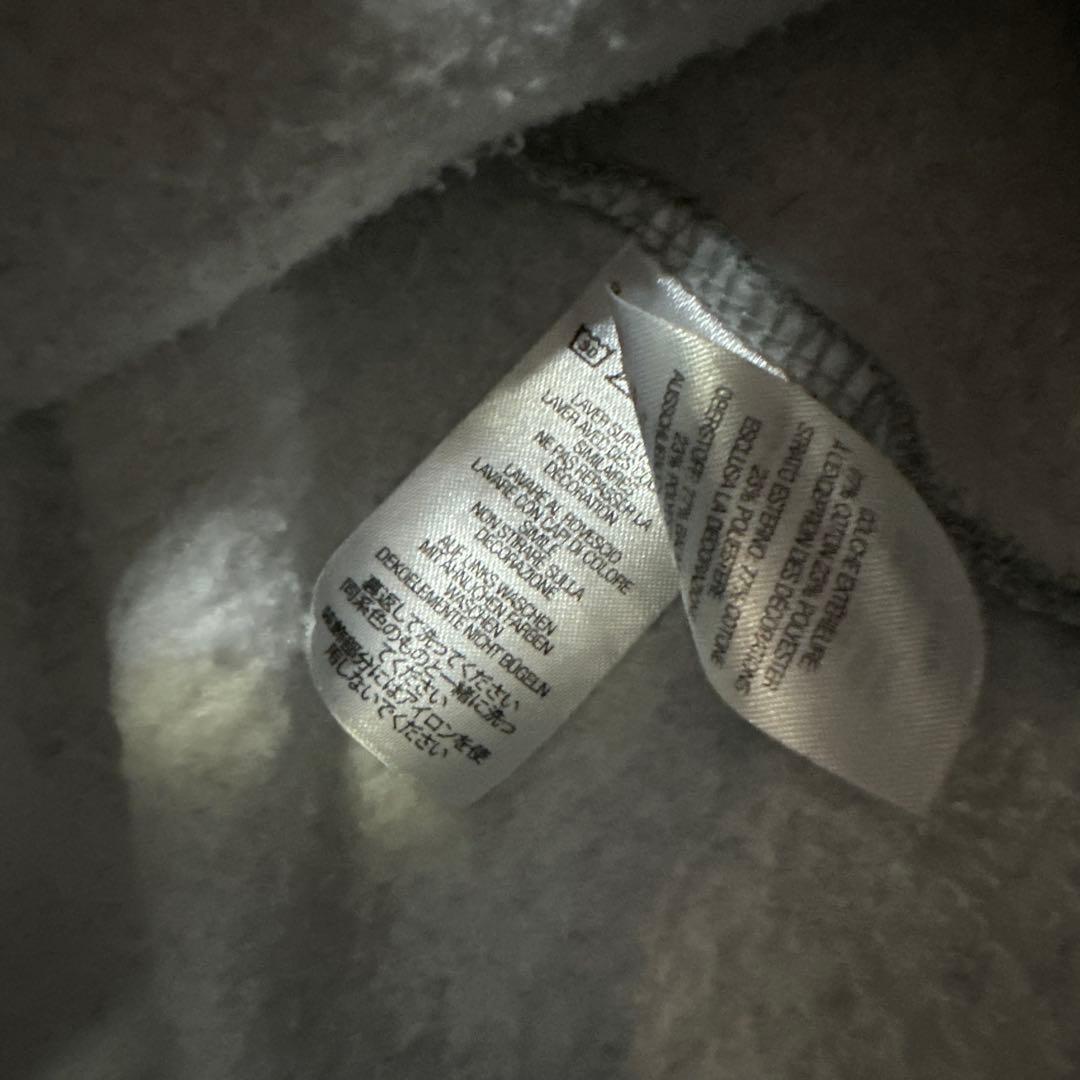 Supreme グレー パーカー Sロゴ