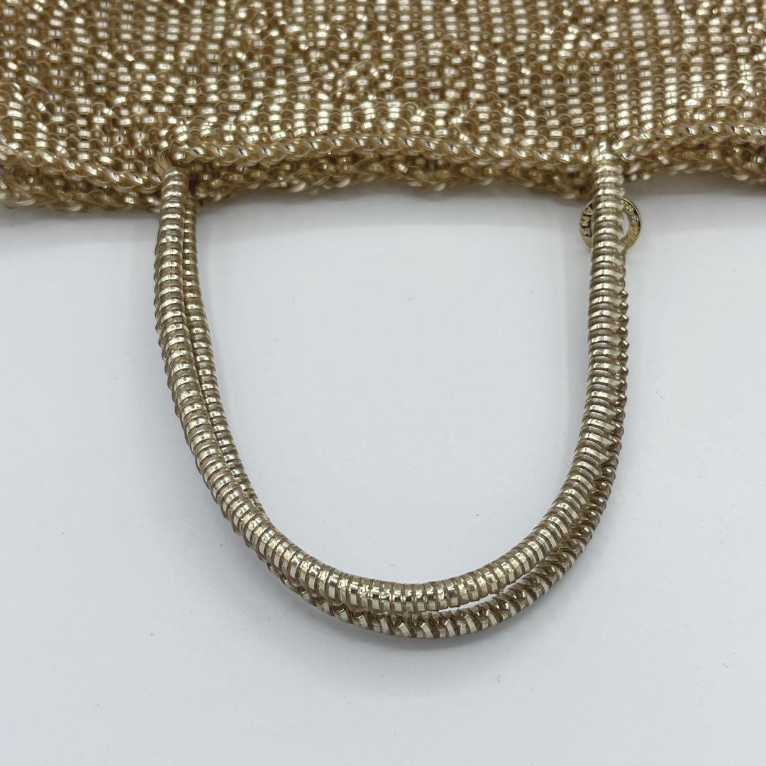 美品　アンテプリマ　スタンダードスクエア ミディアム　シャンパンゴールド