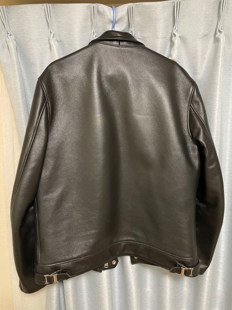 666 シングルライダースジャケット　スティアハイド　サイズ40