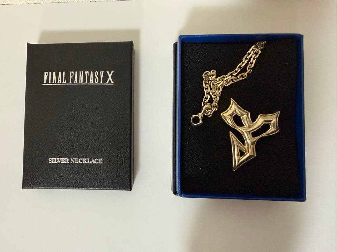 ファイナルファンタジー10 ティーダ　シルバーネックレス　スクウェア公式