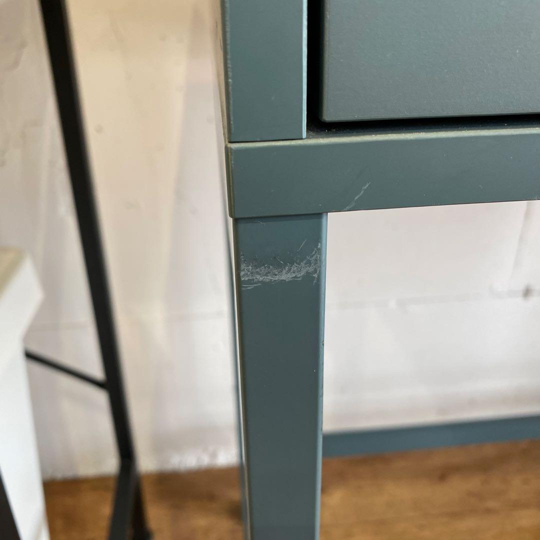 【地域限定無料配送✨】IKEA デスク ALEX グレーターコイズ