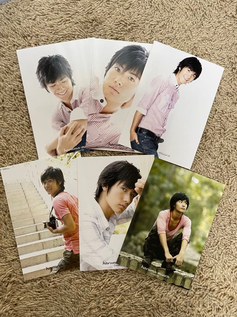 レア　三浦春馬さん公式写真 6枚セット