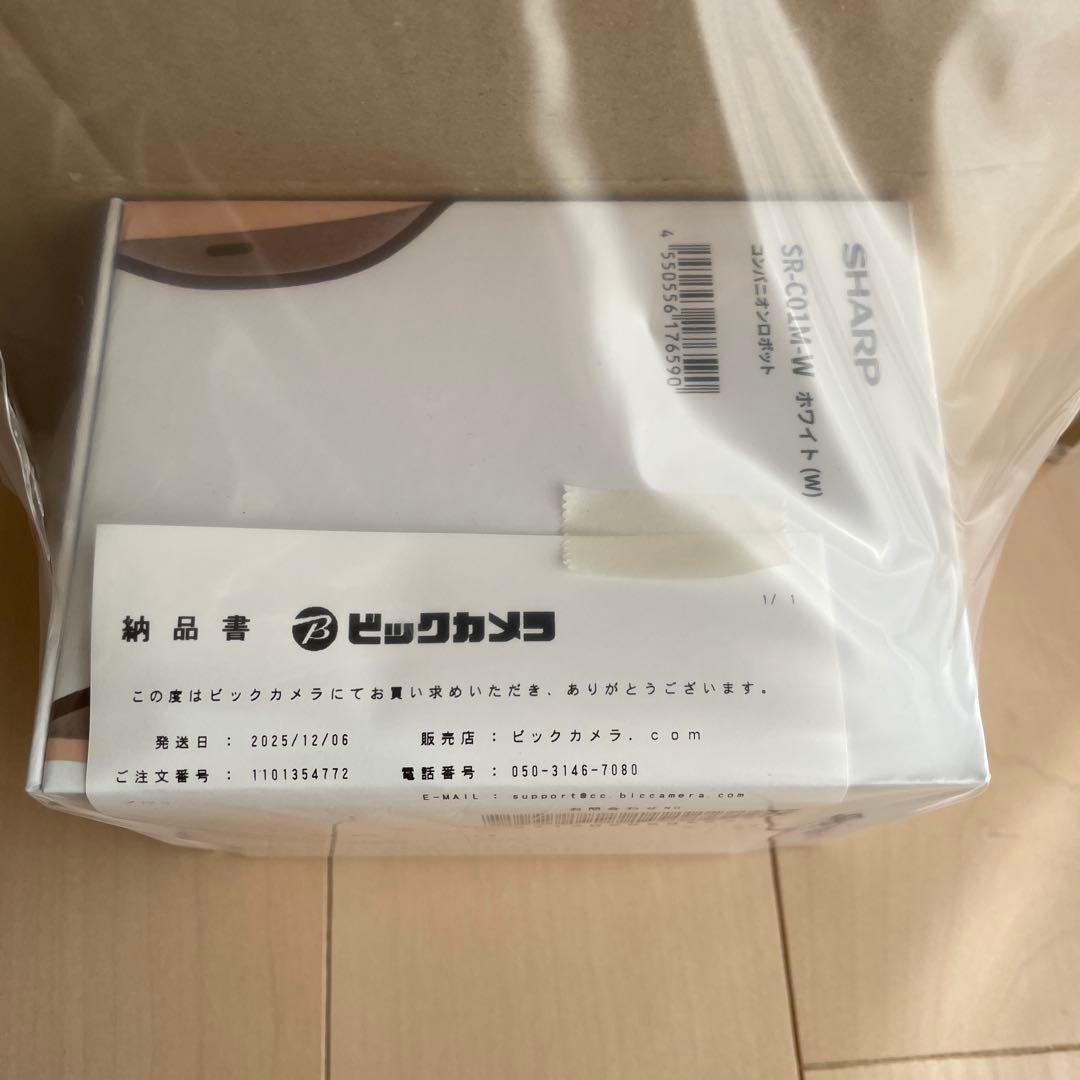 コンパニオン ロボット ポケとも SR-C01M-W AI LLM シャープ