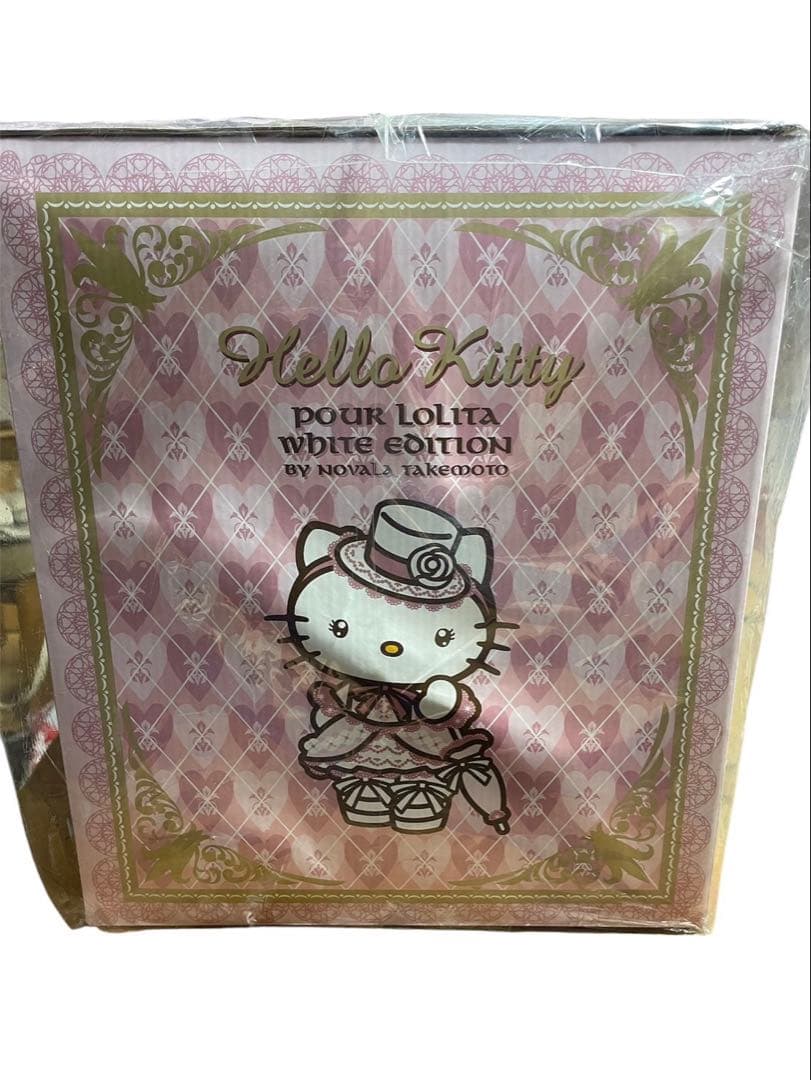 【未開封】ハローキティ　嶽本野ばら　ロリータ　ぬいぐるみ 箱付き　現状販売品