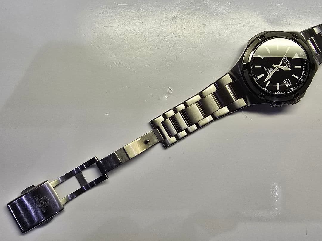 CITIZEN アテッサ Eco-Drive チタニウム電波時計 16.5cm