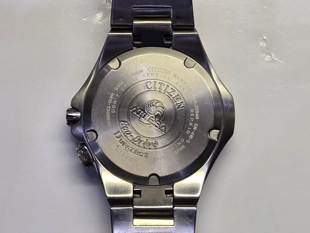 CITIZEN アテッサ Eco-Drive チタニウム電波時計 16.5cm