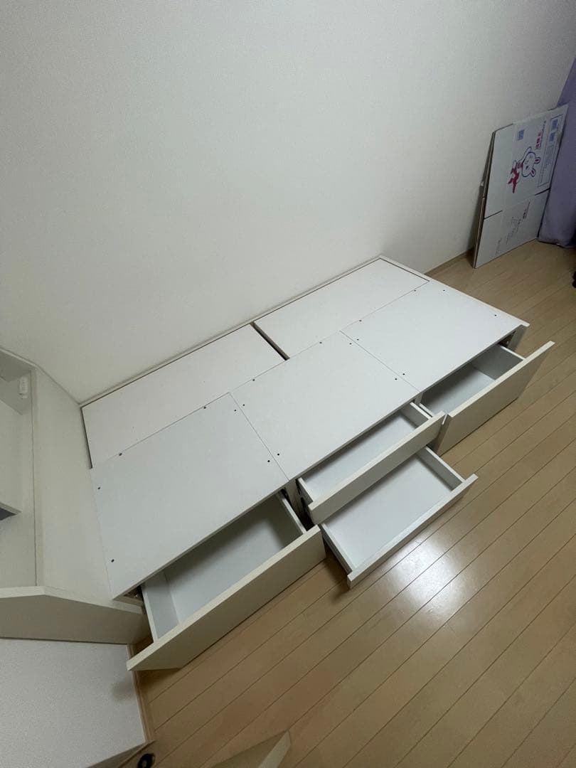 【引取限定】ベットフレーム　引出し　　ニトリ　葛飾区