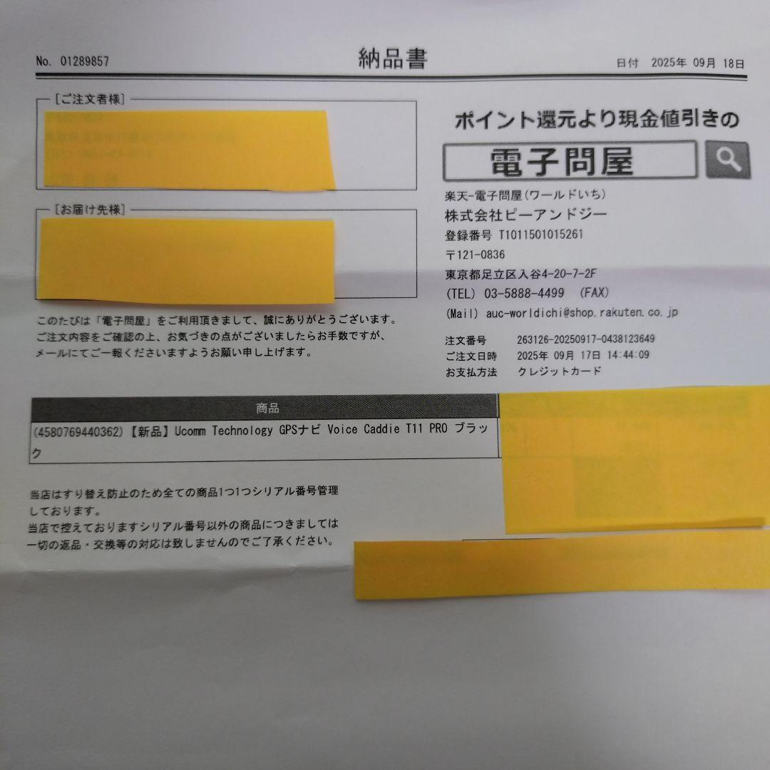 VOICE CADIE T11 PRO GPSナビ