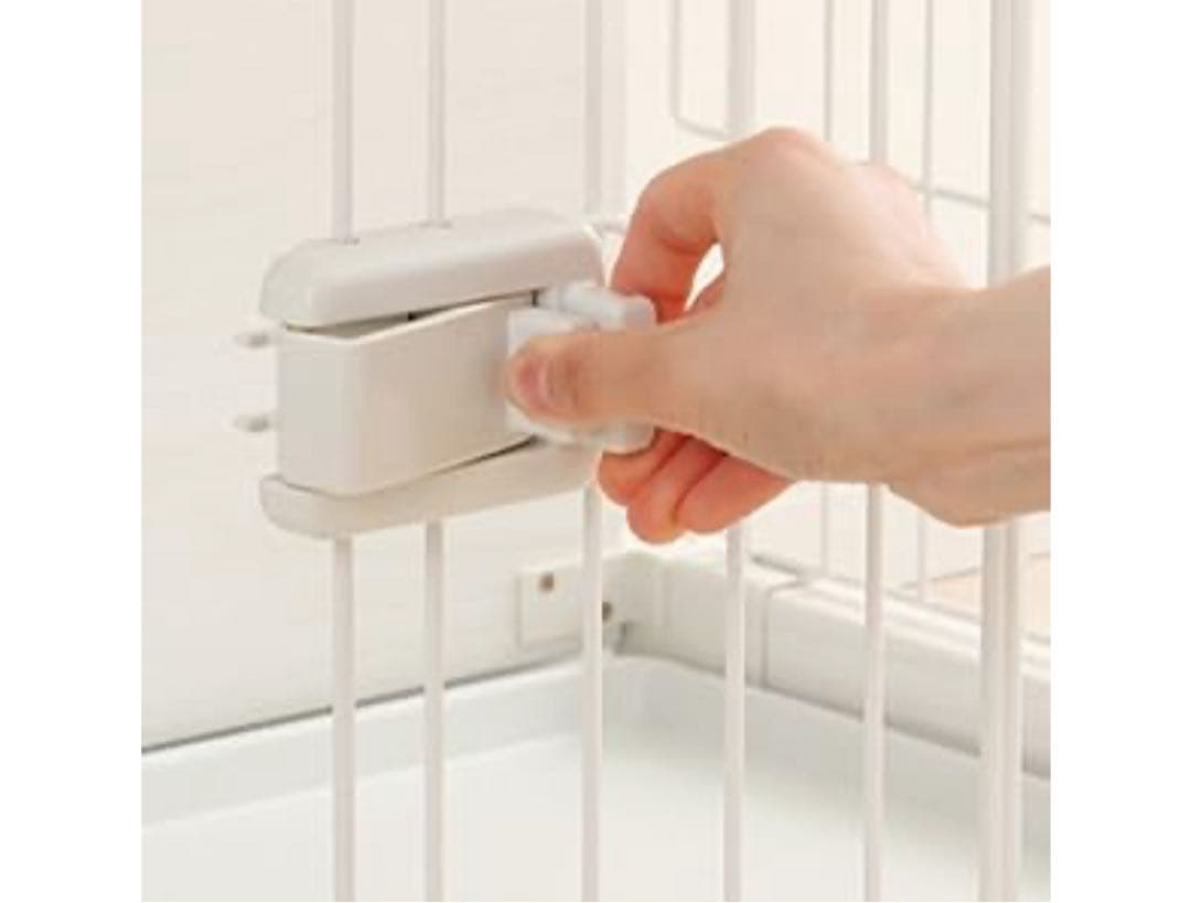 アイリスオーヤマ 犬 サークル ウッディサークル インテリア ホワイト 小型犬用