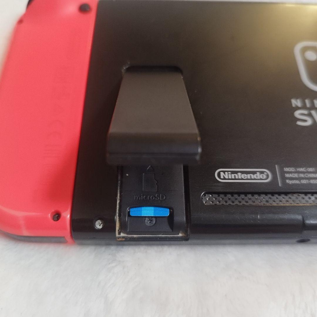 【送料無料】Nintendo Switch 本体 青/赤 SDカード付き