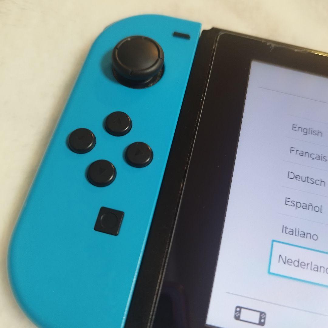 【送料無料】Nintendo Switch 本体 青/赤 SDカード付き