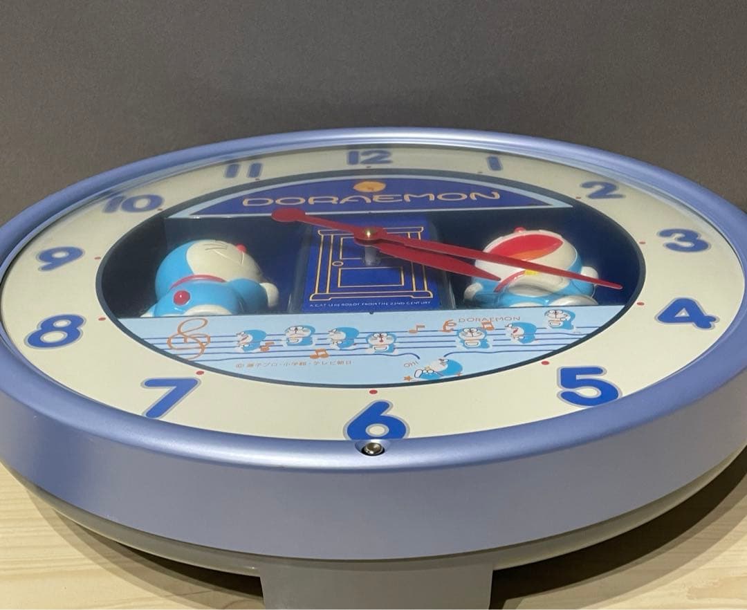 【美品】ドラえもん　壁掛け　からくり時計　大山のぶ代さんボイス