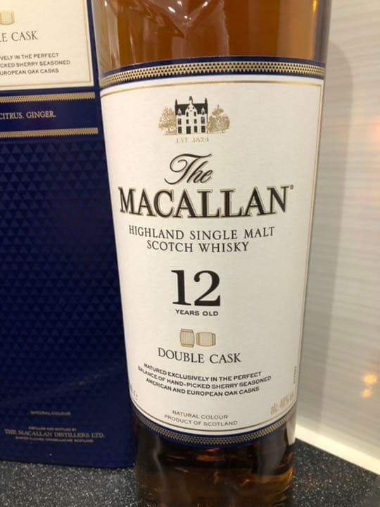 ザ・マッカラン　ダブルカスク12年　700ml