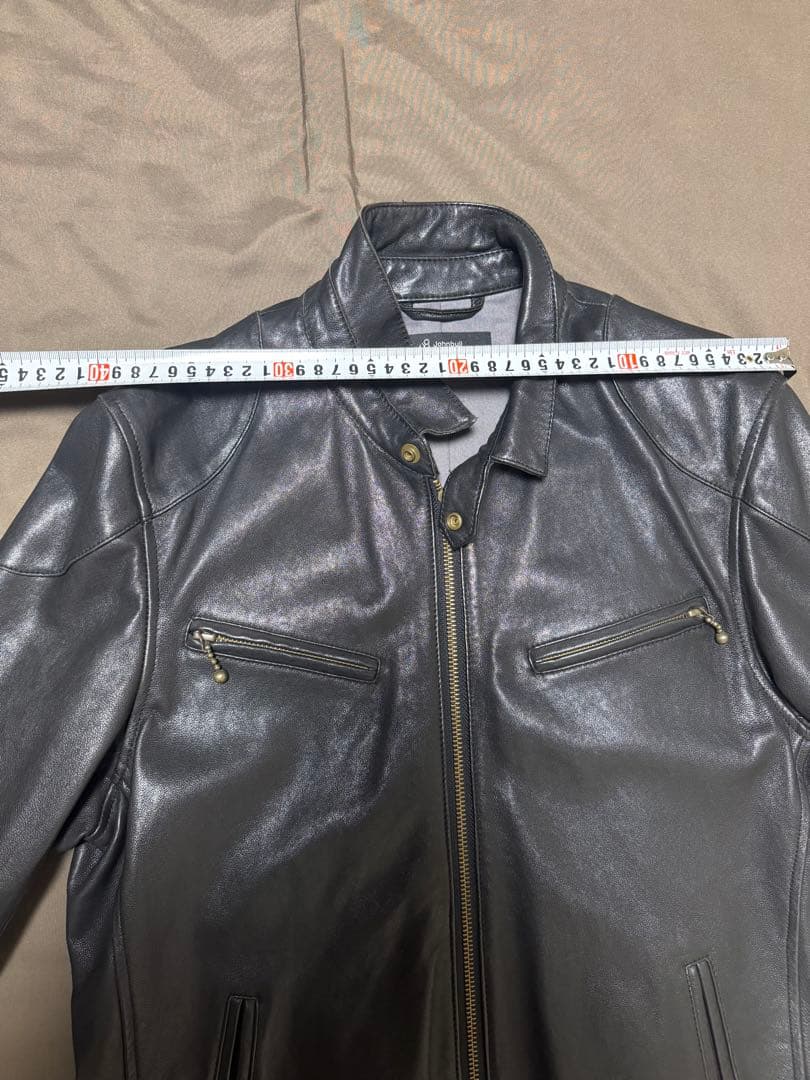 ジョンブル johnbull シングル ライダースジャケット 革ジャン