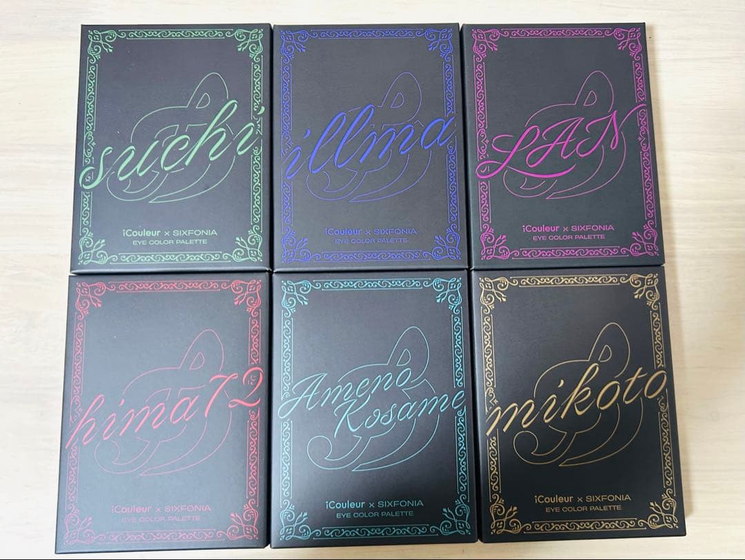iCouleur x Six アイシャドウパレット