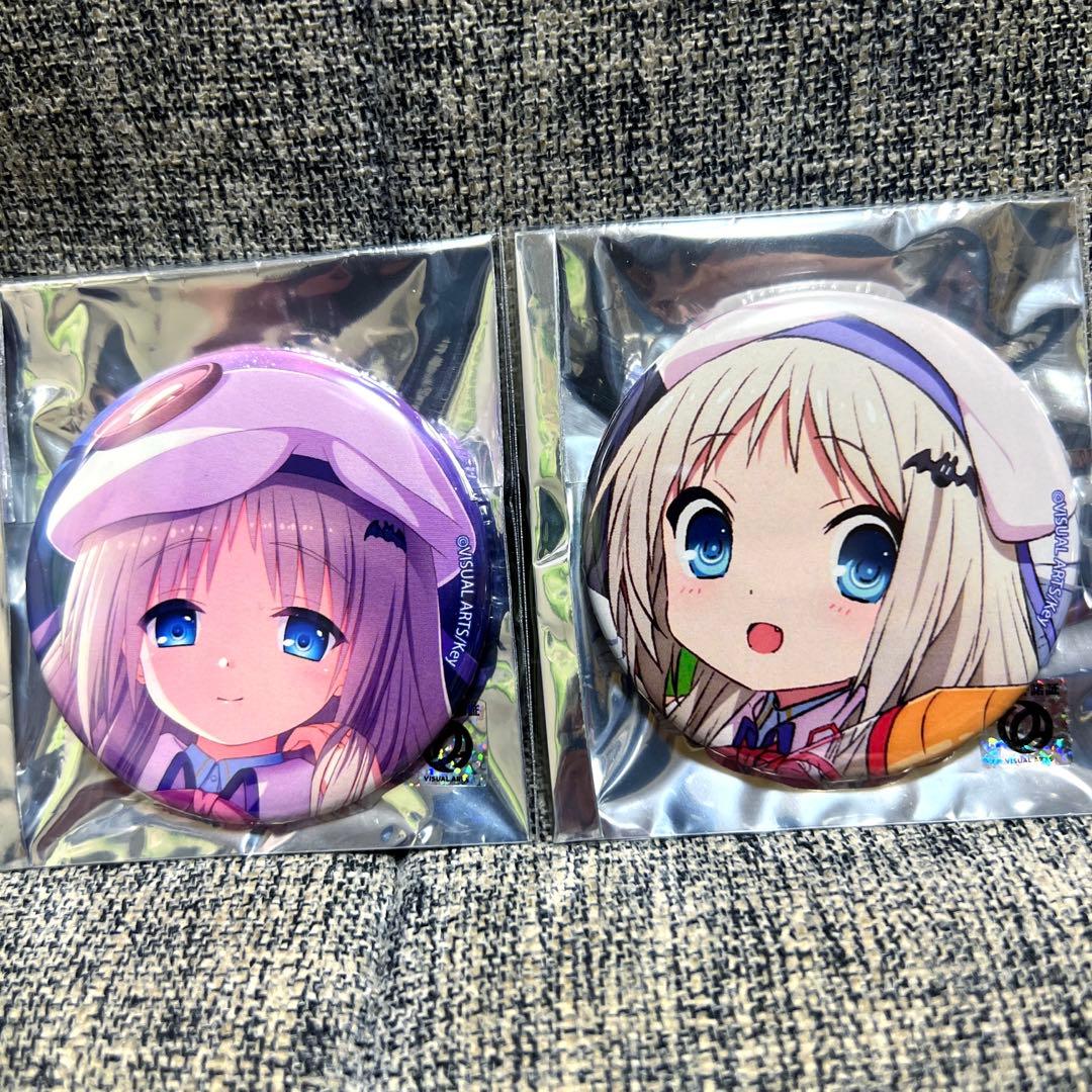 劇場版クドわふたー　能美クドリャフカ　ブラインド　ランダム　缶バッジ　2種