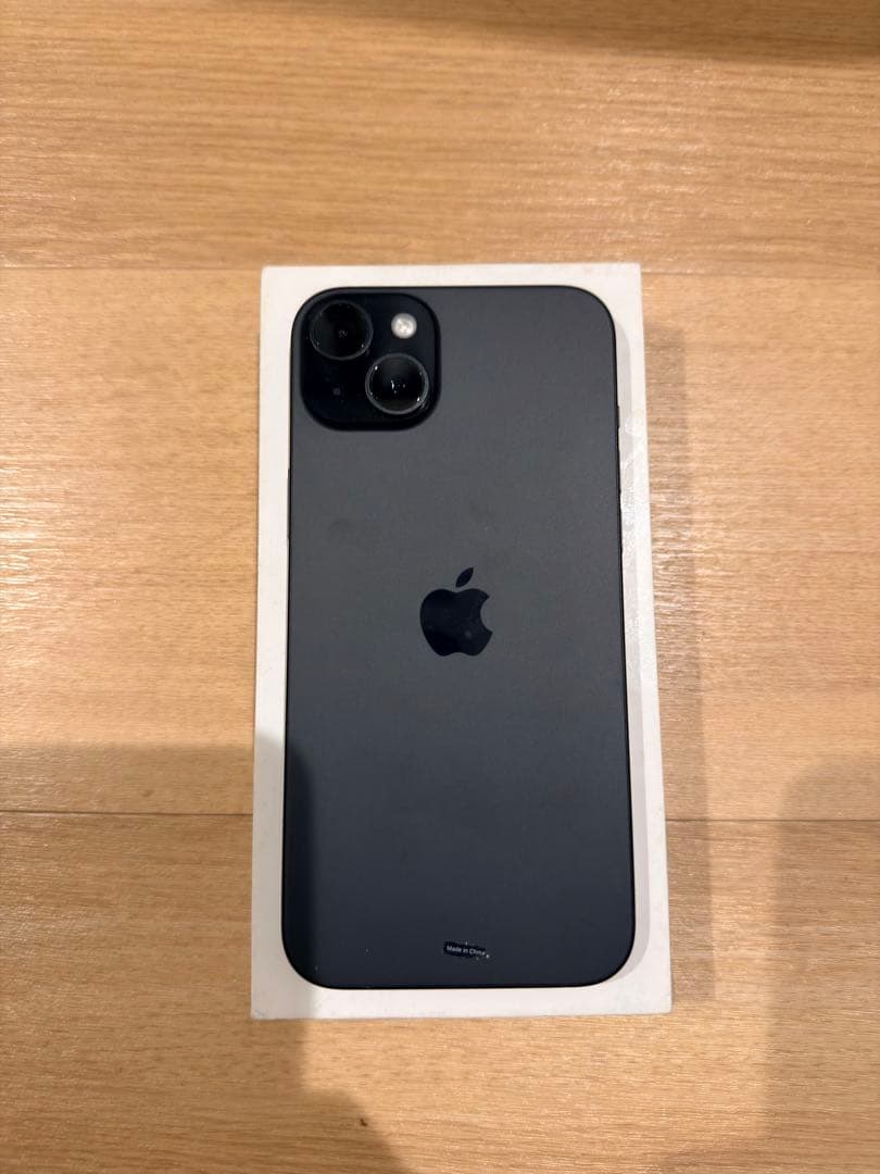 Apple iPhone 15 プラス ブラック 128GB