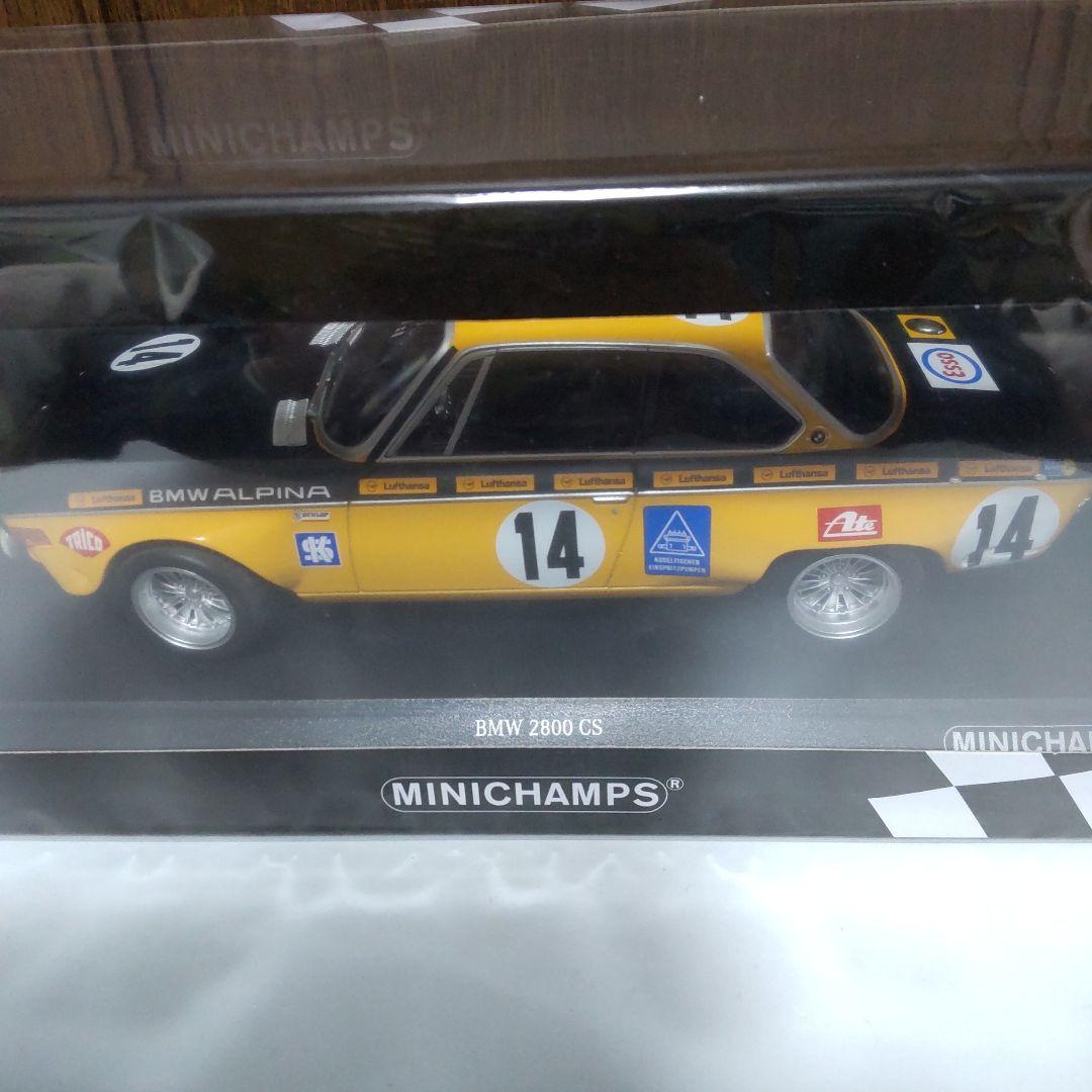 BMW 2800 CS アルピナ スパ ウィナーズ 1/18 ミニチャンプス