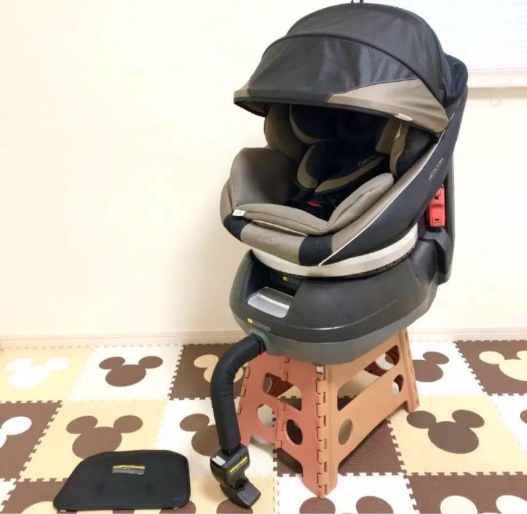 ✨美品✨コンビ チャイルドシート ネルーム エッグショック チタングレー