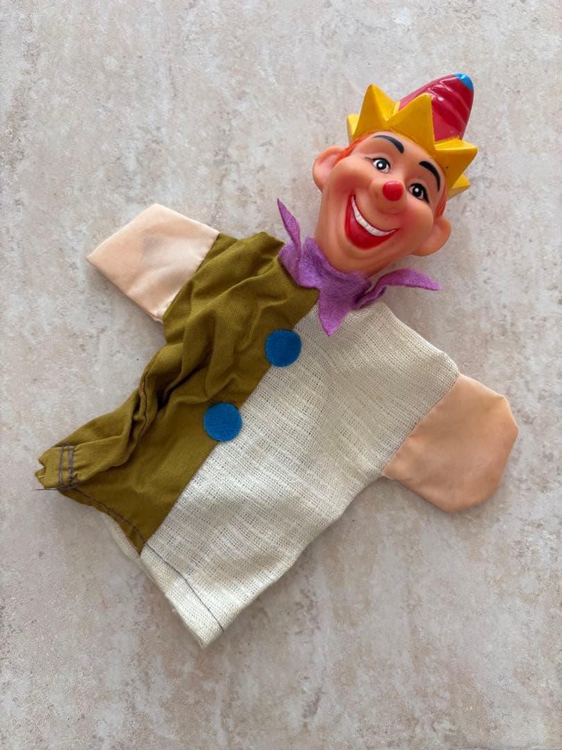 ス*ー様 ビンテージ　パペット人形　デビル　ピエロ　おばあちゃん　お姫様　警察官