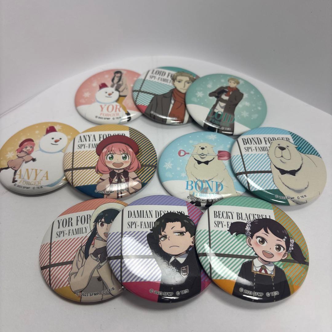 SPYFAMILYスパイファミリー　缶バッジ 未開封100個