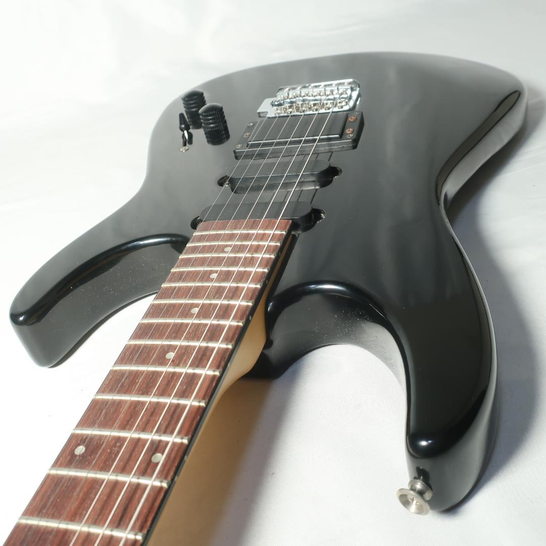 弦交換済 Mad Axe エレキギター コンコルドヘッド ブラック