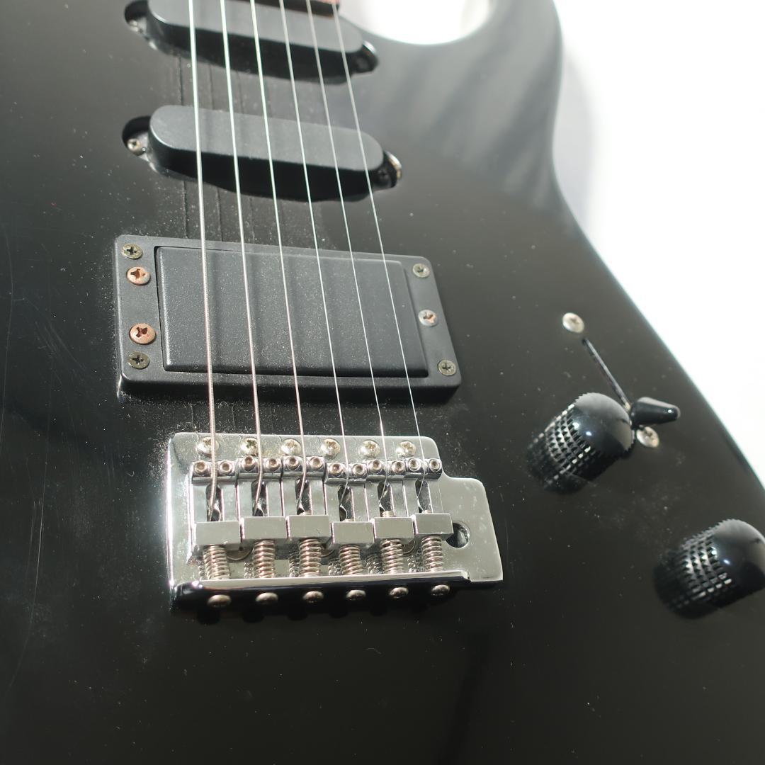弦交換済 Mad Axe エレキギター コンコルドヘッド ブラック