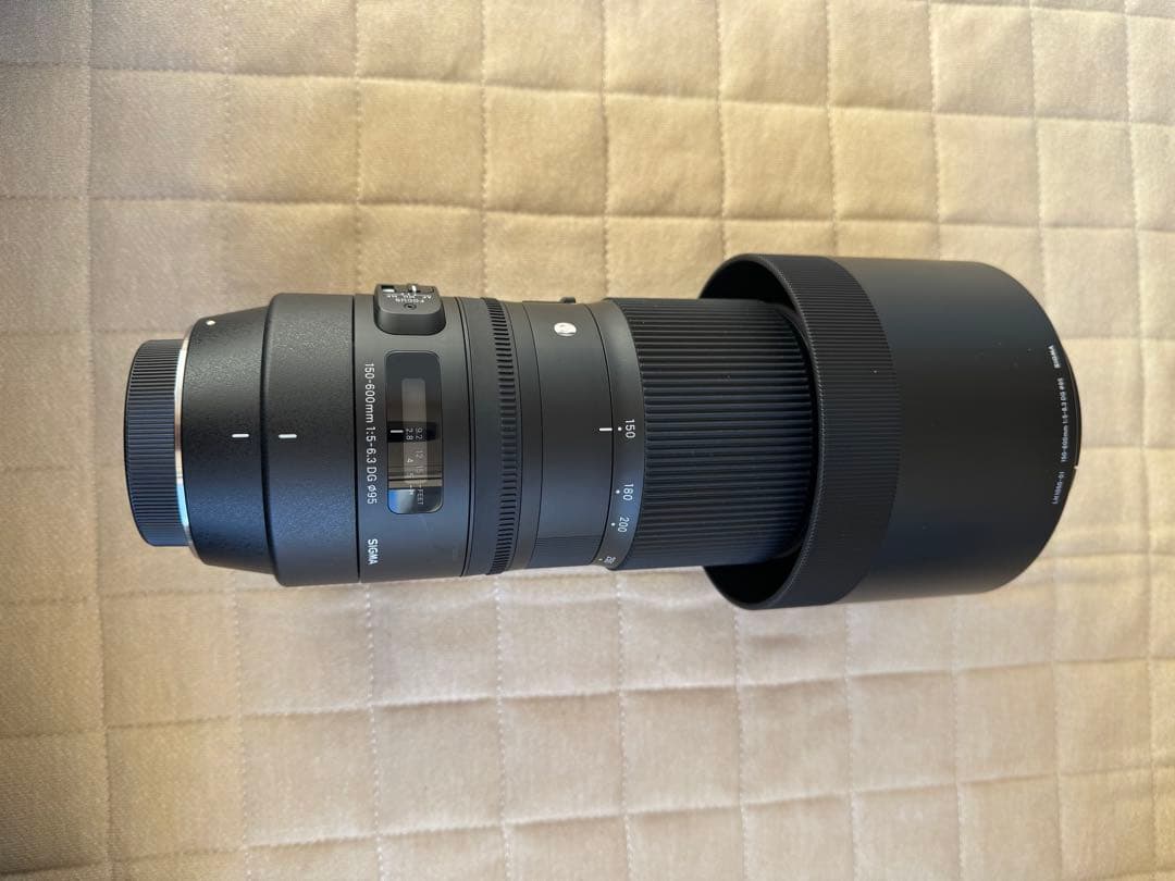 レンズ(ズーム) Sigma sa150-600mm F5-6.3DG OS