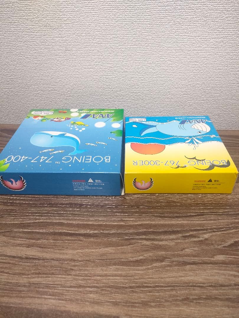 希少　金属製　ANA　ボーイング　767-300ER　747-400　２点まとめ