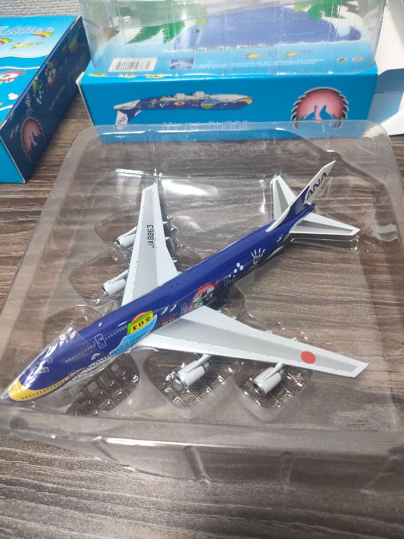 希少　金属製　ANA　ボーイング　767-300ER　747-400　２点まとめ