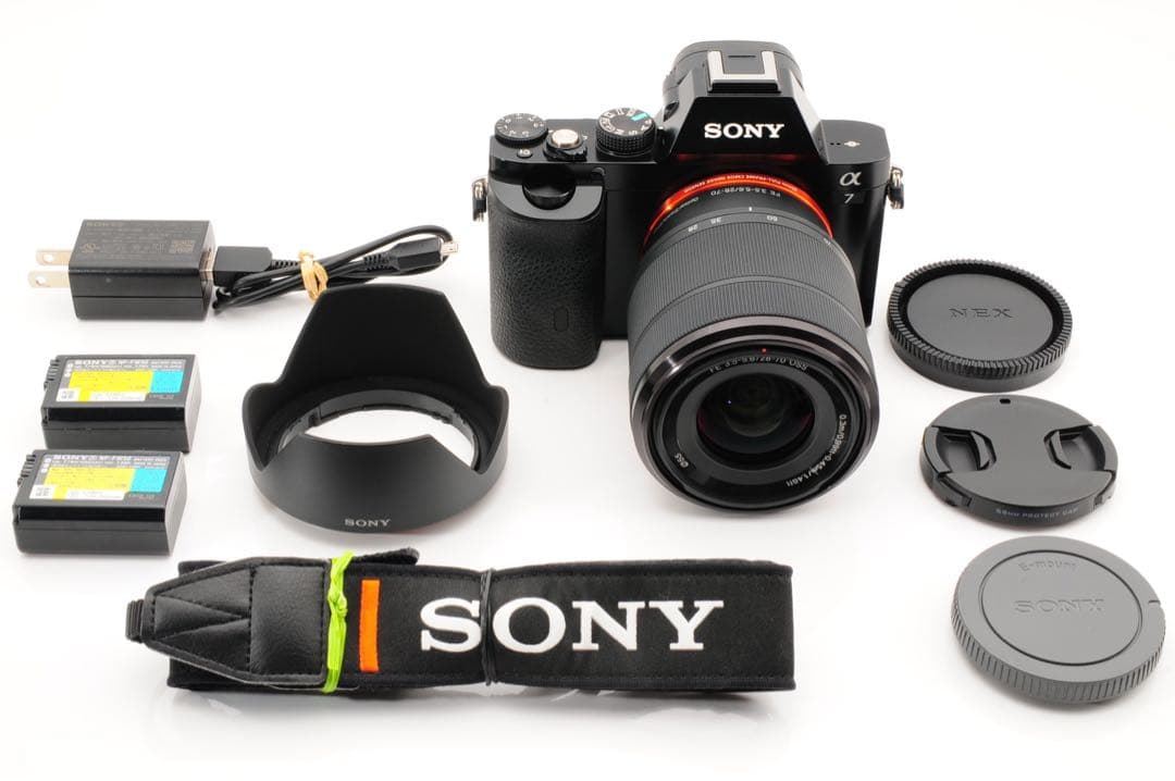 美品 ◆シャッター数:741回◆ SONY ILCE-7 α7 28-70mm
