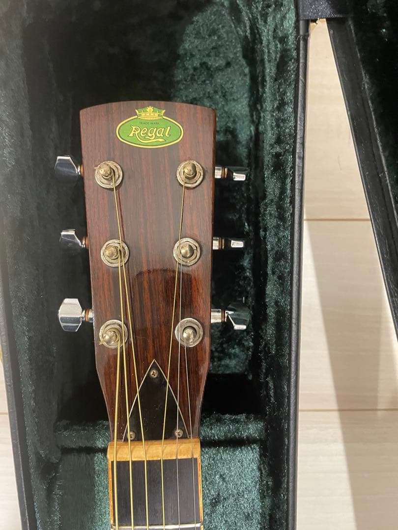 極美品　regal リゾネーターギター サンバースト ハードケース付き