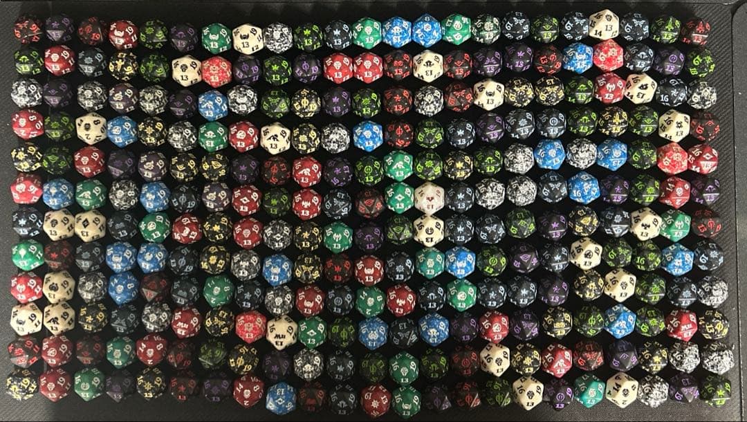 20面スピンダイスライフカウンター276個セット