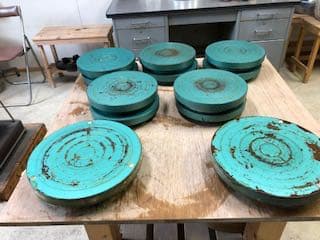 【値引】陶芸♡手動ろくろ&陶芸セット