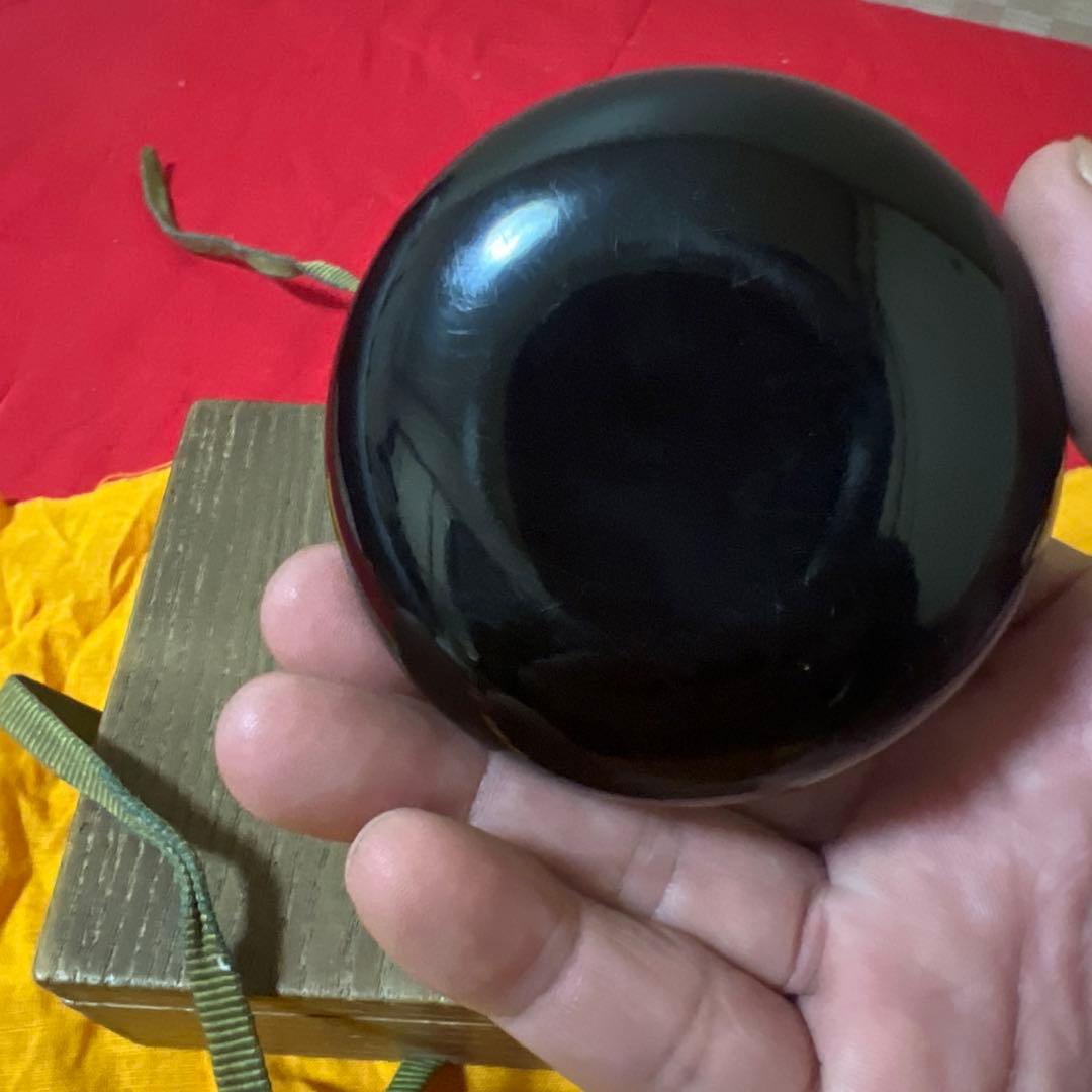 茶道具　明治時代古美術　鳳凰高蒔絵香合　時代箱