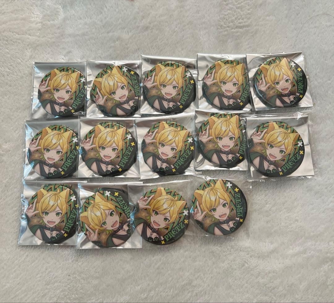 AMPTAK×COLORS 缶バッチ ぷりっつ ハロウィン2024