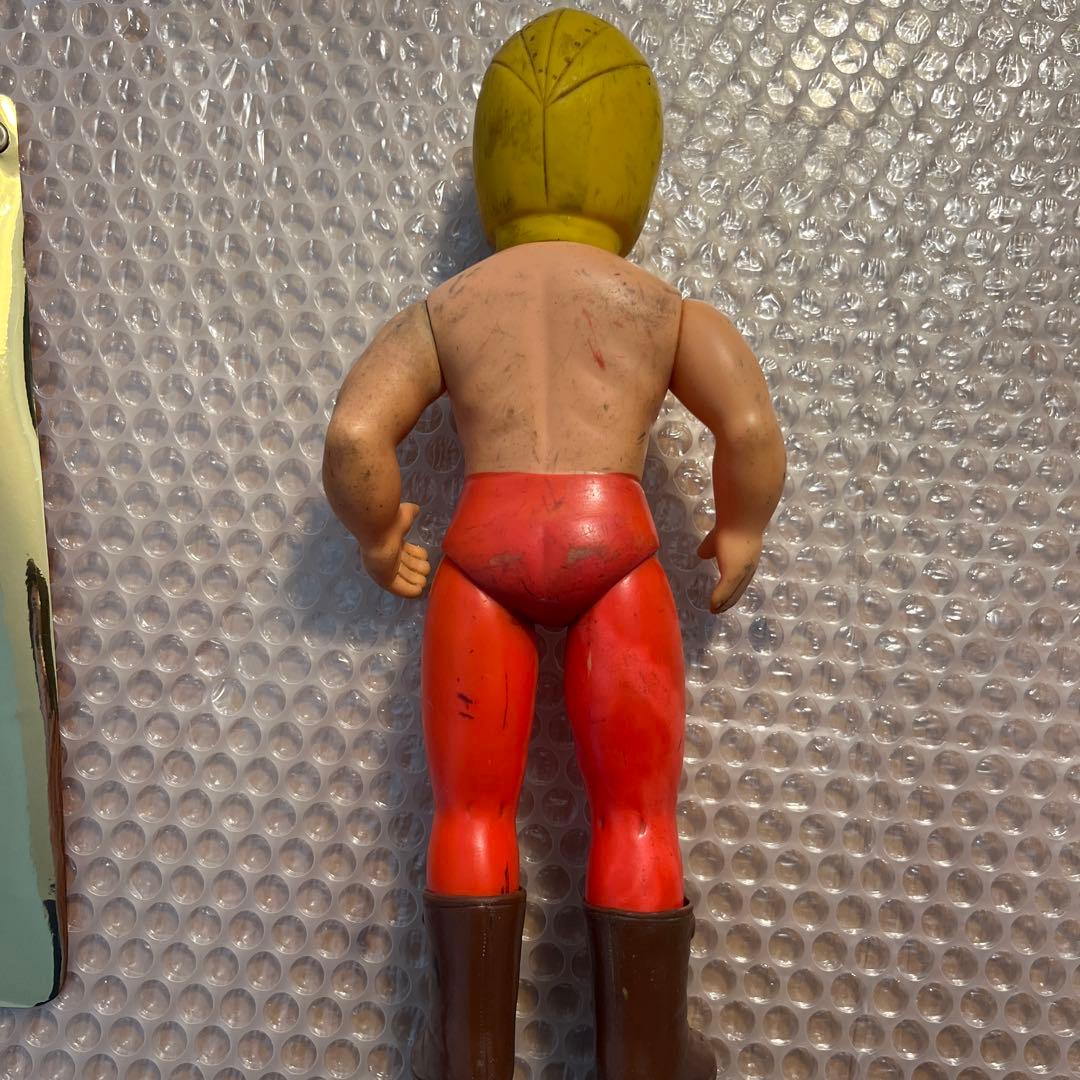 タイガーマスク　わるものレスラー　5体まとめて　中嶋製作所　手作りマント付き